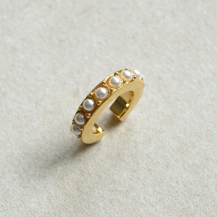 Earcuff 925 Silber Vergoldet Zirkonia