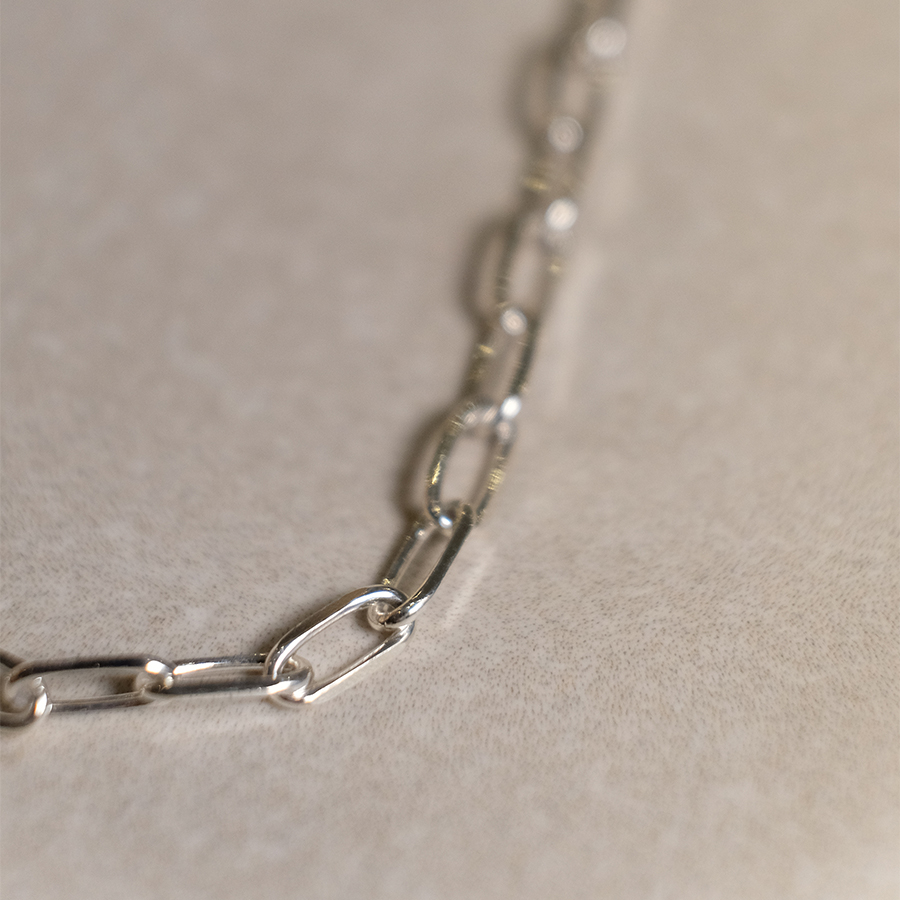 Langankerkette // Silber