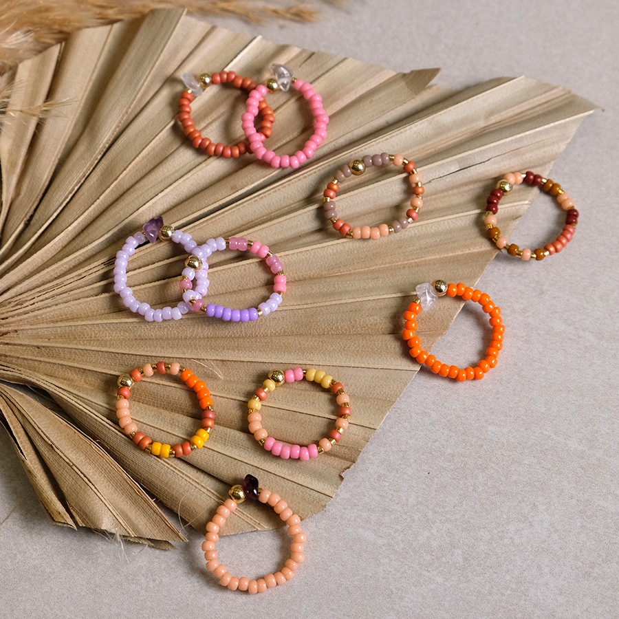 Elastische Ringe // Sommerkollektion 2024
