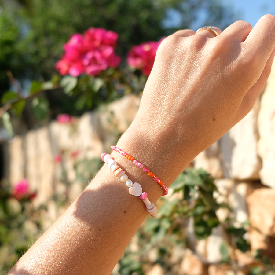 trendarmbänder_rosa04klein Sommerarmbänder | Trendarmbänder