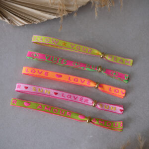 Festival Armbänder - Neon
