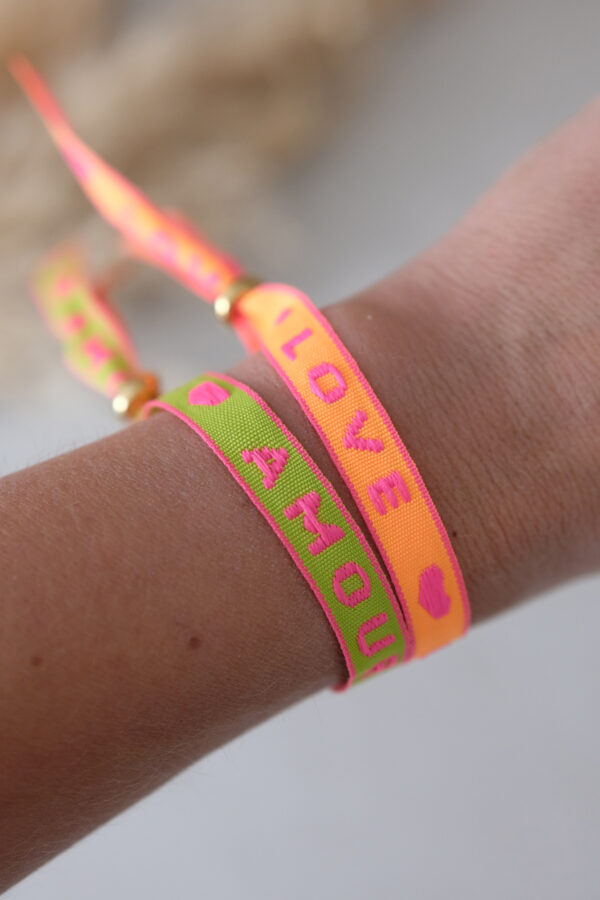 Festival Armbänder - Neon
